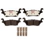 Raybestos EHT1120H Raybestos Element3 Hybrid Brake Pad Set