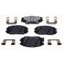 Raybestos EHT1125H Raybestos Element3 Hybrid Brake Pad Set