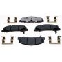 Raybestos EHT1159H Raybestos Element3 Hybrid Brake Pad Set