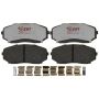 Raybestos EHT1258AH Raybestos Element3 Hybrid Brake Pad Set