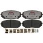 Raybestos EHT1258H Raybestos Element3 Hybrid Brake Pad Set
