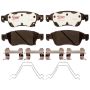 Raybestos EHT1287H Raybestos Element3 Hybrid Brake Pad Set
