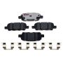 Raybestos EHT1288AH Raybestos Element3 Hybrid Brake Pad Set