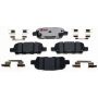 Raybestos EHT1288H Raybestos Element3 Hybrid Brake Pad Set
