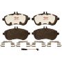 Raybestos EHT1340H Raybestos Element3 Hybrid Brake Pad Set