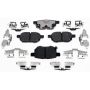 Raybestos EHT1354H Raybestos Element3 Hybrid Brake Pad Set