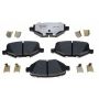 Raybestos EHT1377H Raybestos Element3 Hybrid Brake Pad Set