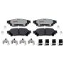 Raybestos EHT1391DH Raybestos Element3 Hybrid Brake Pad Set