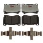 Raybestos EHT1396H Raybestos Element3 Hybrid Brake Pad Set