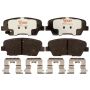Raybestos EHT1439H Raybestos Element3 Hybrid Brake Pad Set