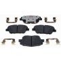 Raybestos EHT1444H Raybestos Element3 Hybrid Brake Pad Set