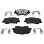 Raybestos EHT1543H Raybestos Element3 Hybrid Brake Pad Set