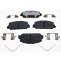Raybestos EHT1625H Raybestos Element3 Hybrid Brake Pad Set