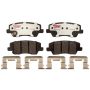 Raybestos EHT1659H Raybestos Element3 Hybrid Brake Pad Set