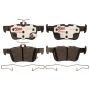 Raybestos EHT1665H Raybestos Element3 Hybrid Brake Pad Set
