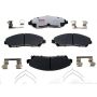 Raybestos EHT1723H Raybestos Element3 Hybrid Brake Pad Set