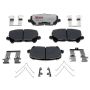 Raybestos EHT1724H Raybestos Element3 Hybrid Brake Pad Set