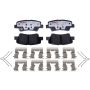 Raybestos EHT1813H Raybestos Element3 Hybrid Brake Pad Set