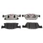 Raybestos EHT1818 Raybestos Element3 Hybrid Brake Pad Set