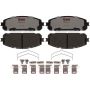 Raybestos EHT1843H Raybestos Element3 Hybrid Brake Pad Set