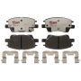 Raybestos EHT1844H Raybestos Element3 Hybrid Brake Pad Set