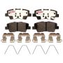 Raybestos EHT1848H Raybestos Element3 Hybrid Brake Pad Set
