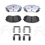 Raybestos EHT1855AH Raybestos Element3 Hybrid Brake Pad Set