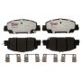 Raybestos EHT1860H Raybestos Element3 Hybrid Brake Pad Set