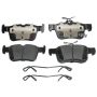 Raybestos EHT1878H Raybestos Element3 Hybrid Brake Pad Set