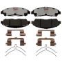 Raybestos EHT1896H Raybestos Element3 Hybrid Brake Pad Set