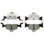 Raybestos EHT1897 Raybestos Element3 Hybrid Brake Pad Set