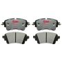 Raybestos EHT1898 Raybestos Element3 Hybrid Brake Pad Set