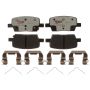 Raybestos EHT1914H Raybestos Element3 Hybrid Brake Pad Set
