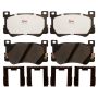 Raybestos EHT1975H Raybestos Element3 Hybrid Brake Pad Set