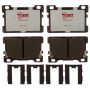 Raybestos EHT1976H Raybestos Element3 Hybrid Brake Pad Set