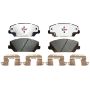 Raybestos EHT2049H Raybestos Element3 Hybrid Brake Pad Set