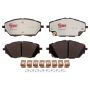 Raybestos EHT2065H Raybestos Element3 Hybrid Brake Pad Set
