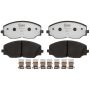 Raybestos EHT2074H Raybestos Element3 Hybrid Brake Pad Set