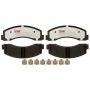 Raybestos EHT2087H Raybestos Element3 Hybrid Brake Pad Set