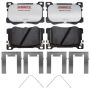 Raybestos EHT2101H Raybestos Element3 Hybrid Brake Pad Set