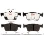 Raybestos EHT2102H Raybestos Element3 Hybrid Brake Pad Set