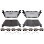 Raybestos EHT2169H Raybestos Element3 Hybrid Brake Pad Set
