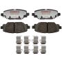 Raybestos EHT2172H Raybestos Element3 Hybrid Brake Pad Set