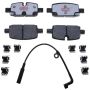 Raybestos EHT2174H Raybestos Element3 Hybrid Brake Pad Set