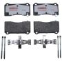 Raybestos EHT2195H Raybestos Element3 Hybrid Brake Pad Set