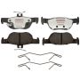 Raybestos EHT2219H Raybestos Element3 Hybrid Brake Pad Set