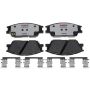 Raybestos EHT2285H Raybestos Element3 Hybrid Brake Pad Set