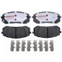 Raybestos EHT2302H Raybestos Element3 Hybrid Brake Pad Set