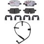 Raybestos EHT2303AH Raybestos Element3 Hybrid Brake Pad Set