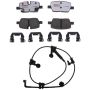 Raybestos EHT2303H Raybestos Element3 Hybrid Brake Pad Set